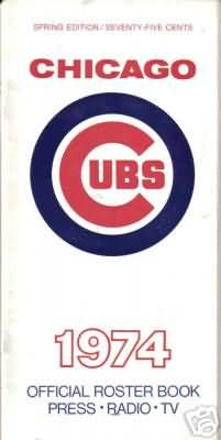 1974 Chicago Cubs